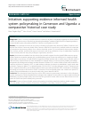 Scholarly article on topic 'Initiatives supporting evidence informed health system policymaking in Cameroon and Uganda: a comparative historical case study'
