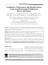 Scholarly article on topic 'Loneliness, Depression and Health Status of the Institutionalized Elderly in Korea and Japan'