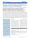 Scholarly article on topic 'Integration of Water, Sanitation, and Hygiene for the Prevention and Control of Neglected Tropical Diseases: A Rationale for Inter-Sectoral Collaboration'