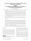 Scholarly article on topic 'Evolución y Desarrollo de los Modelos de Intervención Psicoeducativa en España'