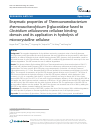Scholarly article on topic 'Enzymatic properties of Thermoanaerobacterium thermosaccharolyticum β-glucosidase fused to Clostridium cellulovorans cellulose binding domain and its application in hydrolysis of microcrystalline cellulose'
