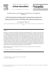 Scholarly article on topic 'A Web Application Supported Learning Environment for Enhancing Classroom Teaching and Learning Experiences'