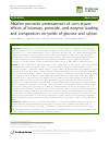 Scholarly article on topic 'Alkaline peroxide pretreatment of corn stover: effects of biomass, peroxide, and enzyme loading and composition on yields of glucose and xylose'
