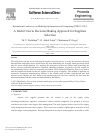 Scholarly article on topic 'A Multi Criteria Decision Making Approach for Suppliers Selection'