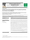 Scholarly article on topic 'Achados otorrinolaringológicos em um grupo de pacientes com doenças reumatológicas'