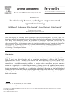 Scholarly article on topic 'The relationship between psychological empowerment and organizational learning'
