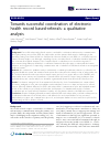 Scholarly article on topic 'Towards successful coordination of electronic health record based-referrals: a qualitative analysis'