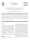 Scholarly article on topic 'Arbuscular mycorrhizal fungi associated with cassava (Manihot esculenta Crantz) in South Africa'