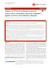 Scholarly article on topic 'Analysis of TTSuV1b antibody in porcine serum and its correlation with four antibodies against common viral infectious diseases'