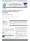 Scholarly article on topic 'Retraction of the upper maxillary incisors with corticotomy-facilitated orthodontics and mini-implants'