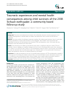 Scholarly article on topic 'Traumatic experiences and mental health consequences among child survivors of the 2008 Sichuan earthquake: a community-based follow-up study'