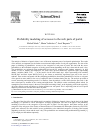 Scholarly article on topic 'Probability modeling of accesses to the web parts of portal'