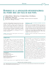 Scholarly article on topic 'Artrodesis de la articulación metatarsofalángica del primer dedo con placa de bajo perfil'