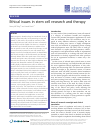 Scholarly article on topic 'Ethical issues in stem cell research and therapy'