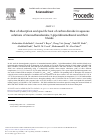 Scholarly article on topic 'Heat of Absorption and Specific Heat of Carbon Dioxide in Aqueous Solutions of Monoethanolamine,3-piperidinemethanol and Their Blends'