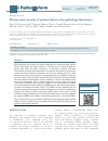 Scholarly article on topic 'Privacy and security of patient data in the pathology laboratory'
