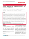 Scholarly article on topic '4D flow cardiovascular magnetic resonance consensus statement'