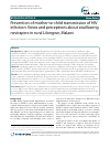 Scholarly article on topic 'Prevention of mother-to-child transmission of HIV infection: Views and perceptions about swallowing nevirapine in rural Lilongwe, Malawi'