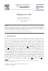 Scholarly article on topic 'Bialgebras in Rel'