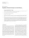 Scholarly article on topic 'Regulation of Nutrient Transport across the Placenta'