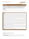 Scholarly article on topic 'De novo production of the monoterpenoid geranic acid by metabolically engineered Pseudomonas putida'