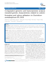 Scholarly article on topic 'Comparative genomic and transcriptomic analysis revealed genetic characteristics related to solvent formation and xylose utilization in Clostridium acetobutylicum EA 2018'