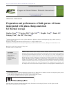 Scholarly article on topic 'Preparation and performances of bulk porous Al foams impregnated with phase-change-materials for thermal storage'