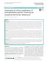 Scholarly article on topic 'Assessment of clinical application of preimplantation genetic screening on cryopreserved human blastocysts'