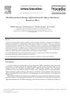 Scholarly article on topic 'Multidisciplinary Design Optimization for Heavy Machinery Based on HLA'