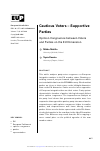 Scholarly article on topic 'Cautious Voters -Supportive Parties: Opinion Congruence between Voters and Parties on the EU Dimension'