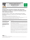 Scholarly article on topic 'Analysis of the association of fatigue with clinical and psychological variables in a series of 371 Brazilian patients with rheumatoid arthritis'