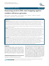 Scholarly article on topic 'Improving ancient DNA read mapping against modern reference genomes'
