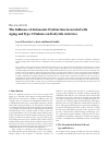 Scholarly article on topic 'The Influence of Autonomic Dysfunction Associated with Aging and Type 2 Diabetes on Daily Life Activities'