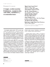 Scholarly article on topic 'Cirugía cardiovascular. Definición, organización, actividad, estándares y recomendaciones'
