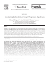 Scholarly article on topic 'Investigating the Possibility of Using IT Programs in High Schools'