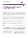 Scholarly article on topic 'Inactivation of Escherichia coli O157:H7 and Listeria monocytogenes in biofilms by pulsed ultraviolet light'