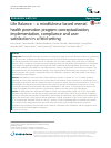 Scholarly article on topic 'Life Balance – a mindfulness-based mental health promotion program: conceptualization, implementation, compliance and user satisfaction in a field setting'