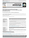 Scholarly article on topic 'Uso de membrana amniótica en el manejo oftalmológico agudo de la necrólisis epidérmica tóxica: presentación de caso'