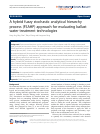 Scholarly article on topic 'A hybrid fuzzy stochastic analytical hierarchy process (FSAHP) approach for evaluating ballast water treatment technologies'