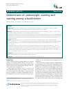 Scholarly article on topic 'Determinants of underweight, stunting and wasting among schoolchildren'