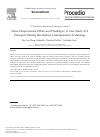 Scholarly article on topic 'School Improvement Efforts and Challenges: A Case Study of a Principal Utilizing Information Communication Technology'