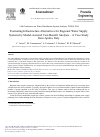 Scholarly article on topic 'Evaluating Infrastructure Alternatives for Regional Water Supply Systems by Model-assisted Cost-benefit Analysis – A Case Study from Apulia, Italy'