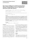 Scholarly article on topic 'Pilot Study of Allogeneic G-CSF–Stimulated Bone Marrow Transplantation: Harvest, Engraftment, and Graft-versus-Host Disease'