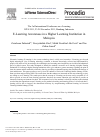 Scholarly article on topic 'E-Learning Awareness in a Higher Learning Institution in Malaysia'