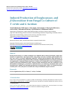 Scholarly article on topic 'Induced Production of Exoglucanase, and &lt;i&gt;β&lt;/i&gt;-Glucosidase from Fungal Co-Culture of T. &lt;i&gt;viride&lt;/i&gt; and G. &lt;i&gt;lucidum&lt;/i&gt;'