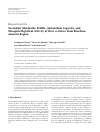 Scholarly article on topic 'Secondary Metabolite Profile, Antioxidant Capacity, and Mosquito Repellent Activity of Bixa orellana from Brazilian Amazon Region'