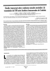 Scholarly article on topic 'Estudio transversal sobre conductas sexuales asociadas a la transmisión del VIH entre hombres homosexuales de Cataluña'