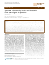 Scholarly article on topic 'Systems solutions by lactic acid bacteria: from paradigms to practice'