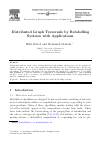 Scholarly article on topic 'Distributed Graph Traversals by Relabelling Systems with Applications'