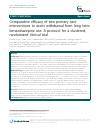 Scholarly article on topic 'Comparative efficacy of two primary care interventions to assist withdrawal from long term benzodiazepine use: A protocol for a clustered, randomized clinical trial'